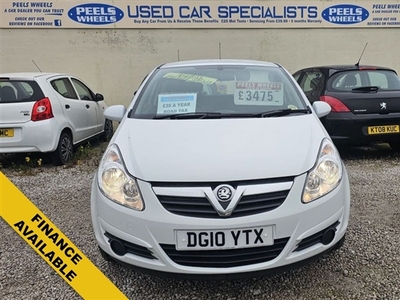 Used 2010 Vauxhall Corsa 1.0 12v S ECOFLEX * WHITE * PERFECT FIRST / FAMILY CAR in Morecambe