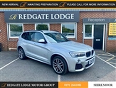 Used 2016 BMW X3 2.0 XDRIVE20D M SPORT 5d 188 BHP in Shiremoor