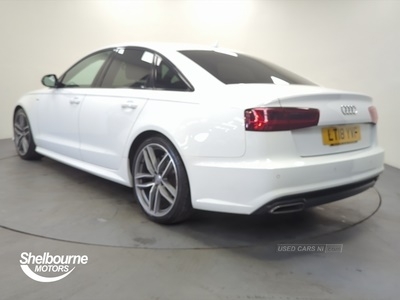 Used 2018 Audi A6 1.8 TFSI Black Edition Saloon 4dr Petrol S Tronic (190 ps) in Portadown