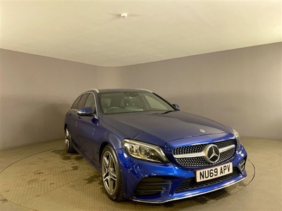 Used 2019 Mercedes-Benz C Class 2.0 C 220 D AMG LINE EDITION 5d AUTO 192 BHP in