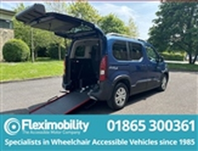 Used 2020 Peugeot Rifter Wheelchair Accessible Vehicle SF20FSP BLUEHDI ALLURE in Northmoor