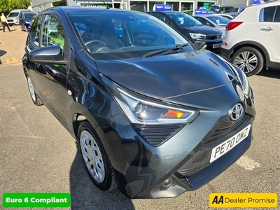 Used 2020 Toyota Aygo 1.0 VVT-I X-PLAY X-SHIFT TSS 5d 69 BHP IN GREY WITH 13,190 MILES AND A FULL SERVICE HISTORY, 1 OWNER in East Peckham