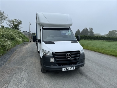 Used 2021 Mercedes-Benz Sprinter 2.1 316 CDI Progressive curtain sider 2dr Diesel Manual RWD L3 Euro 6 (s/s) (163 ps) in Romford
