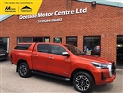 Used 2021 Toyota Hilux 2.8 INVINCIBLE 4WD D-4D DCB 202 BHP *** NO VAT *** in Deeside