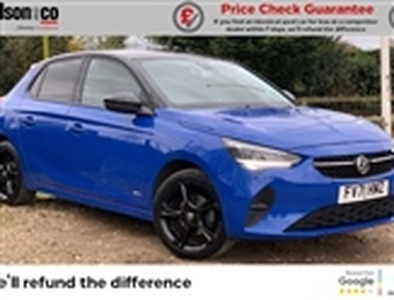 Used 2021 Vauxhall Corsa 1.2 Griffin Hatchback 5dr Petrol Manual Euro 6 (75 Ps) in Grimsby