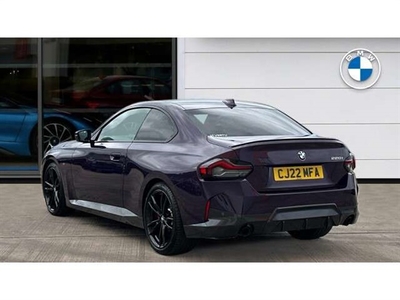 Used 2022 BMW 2 Series 220i M Sport 2dr Step Auto in Marsh Barton Trading
