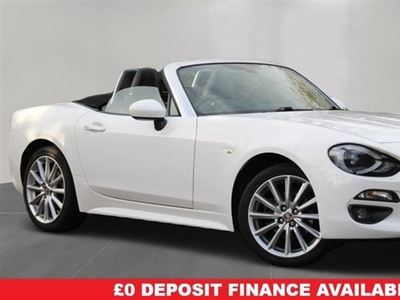Used Fiat 124 1.4 Spider MultiAir Lusso Plus Convertible 2dr in Ripley