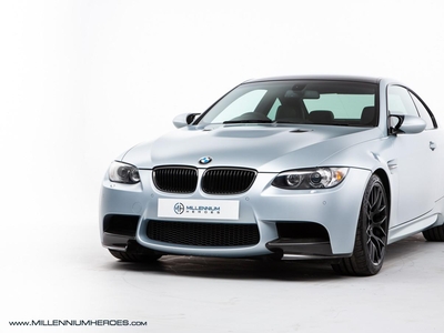 BMW M3 FROZEN EDITION // 1 OF 100 40TH ANNIVERSARY EDITIONS // FROZEN SILVER SPECIAL PAINT // FULL BMW HISTORY
