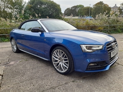 Used Audi A5 1.8 TFSI S line Special Edition Plus Convertible 2dr Petrol Multitronic Euro 6 (s/s) (170 ps) in Steeton