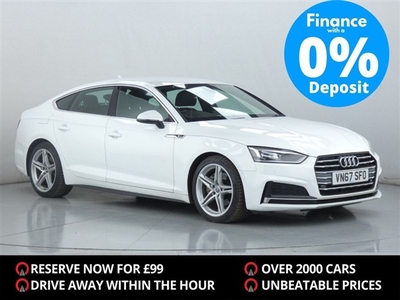 Used Audi A5 2.0 SPORTBACK TDI ULTRA S LINE 5d 188 BHP in Cambridgeshire