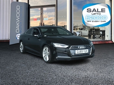 Used Audi A5 2.0 TDI 40 S line Coupe 2dr Diesel S Tronic Euro 6 (s/s) (190 ps) in Bury