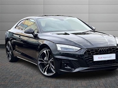 Used Audi A5 40 TFSI 204 Black Edition 2dr S Tronic in Whetstone