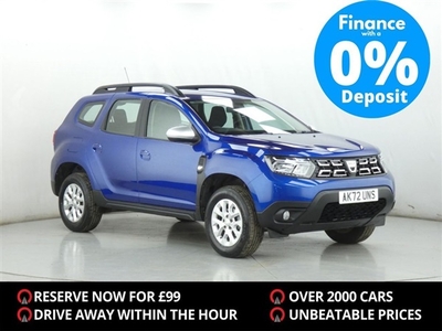 Used Dacia Duster 1.0 COMFORT TCE 5d 90 BHP in Cambridgeshire