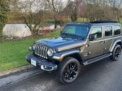 Used Jeep Wrangler Jeep Wrangler Sahara Unlimited one touch in Brinkworth
