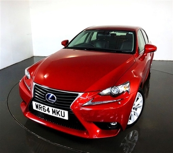 Used Lexus IS 2.5 300H LUXURY 4d AUTO-2 OWNER CAR-HEATED AND COOLED FRONT SEATS-BLACK LEATHER-BLUETOOTH-CRUISE CON in Warrington