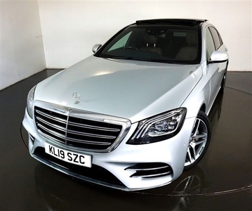 Used Mercedes-Benz S Class 2.9 S 350 D L AMG LINE EXECUTIVE 4d AUTO-2 OWNER CAR FINISHED IN IRIDIUM SILVER WITH BROWN LEATHER U in Warrington