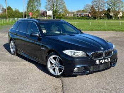BMW, 5 Series 2015 (65) 520d 190 M Sport 5dr Step Auto + PRO MEDIA / 19 INCH ALLOYS / 1 OWNER