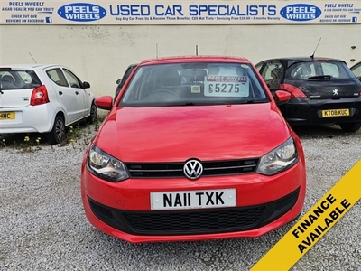 Used 2011 Volkswagen Polo 1.2 SE * 5 DOOR * RED * FIRST / FAMILY CAR * LOW MILEAGE in Morecambe