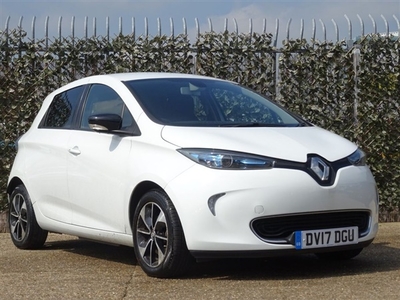 Used 2017 Renault ZOE DYNAMIQUE NAV R90 (Battery Lease) 41kWh 5d 92 BHP in