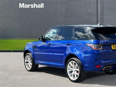 Used 2019 Land Rover Range Rover Sport 5.0 V8 S/C 575 SVR 5dr Auto in Whisby Road