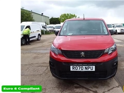 Used 2020 Peugeot Partner 1.2 PURETECH PROFESSIONAL L1 109 BHP IN RED WITH 23,800 MILES AND A FULL SERVICE HISTORY, 1 OWNER FR in East Peckham