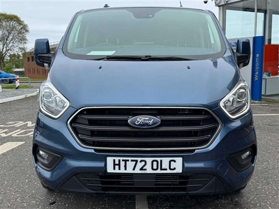 Used 2023 Ford Transit Custom 2.0 EcoBlue 130ps Low Roof D/Cab Limited Van Auto in Kirkcaldy