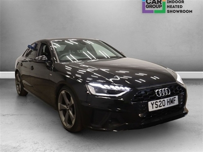 Used Audi A4 2.0 TFSI S LINE BLACK EDITION MHEV 4d 148 BHP in Bury