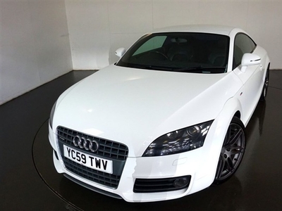 Used Audi TT 2.0 TDI QUATTRO S LINE SPECIAL EDITION 2d 170 BHP-GREAT EXAMPLE-FINISHED IN IBIS WHITE-HALF LEATHER/ in Warrington