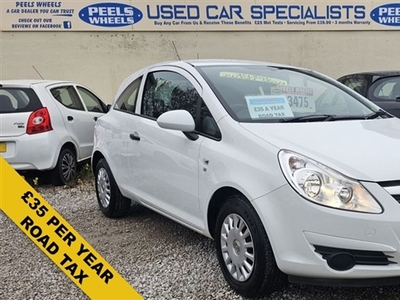 Used Vauxhall Corsa 1.0 12v S ECOFLEX * WHITE * PERFECT FIRST / FAMILY CAR in Morecambe