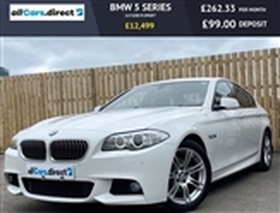 Used 2013 BMW 5 Series 520d M Sport 4dr Step Auto [Start Stop] in North East