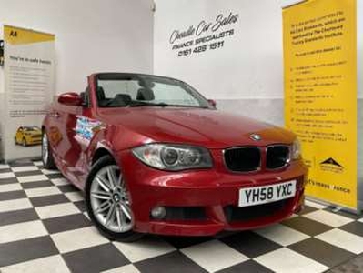 BMW, 1 Series 2011 (61) 120d M Sport 2dr Step Automatic Convertible 70k Miles Years MOT Warranty