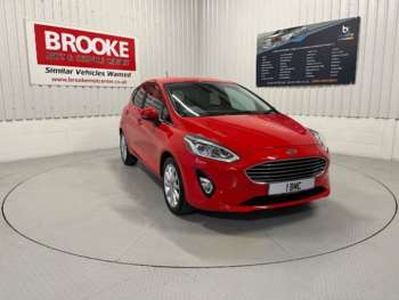 Ford, Fiesta 2018 1.0t Ecoboost Titanium Hatchback 5dr Petrol Manual Euro 6 s/s 125 Ps