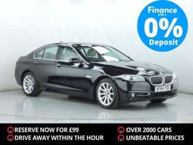 BMW, 5 Series 2014 (64) 2.0 520d Luxury Auto Euro 6 (s/s) 4dr