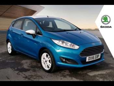 Ford, Fiesta 2016 (66) 1.25 82 Zetec Blue 5dr