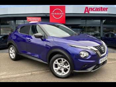 Nissan, Juke 2019 (69) 1.0 DIG-T N-CONNECTA 5d 116 BHP-1 OWNER FROM NEW-FANTASTIC LOW MILEAGE-BLUE 5-Door