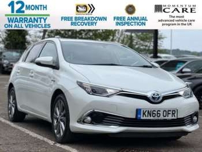 Toyota, Auris 2013 (63) 1.8 VVTi Hybrid Excel CVT Automatic 5-Door From £12,995 + Retail Package