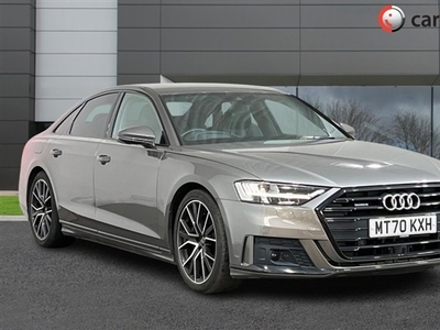Used Audi A8 3.0 TFSI QUATTRO S LINE BLACK EDITION MHEV 4d 336 BHP Adaptive Cruise Control, Heated Front Seats, K in