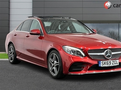 Used Mercedes-Benz C Class 2.0 C 300 AMG LINE EDITION PREMIUM PLUS 4d 255 BHP Electric Sunroof, Privacy Glass, Reverse Camera, in