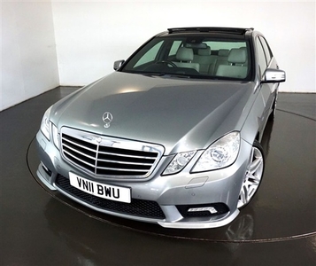 Used Mercedes-Benz E Class 3.0 E350 CDI BLUEEFFICIENCY SPORT 4d-FINISHED IN PALLADIUM SILVER WITH PANORAMIC SUNROOF-HEATED LEAT in Warrington