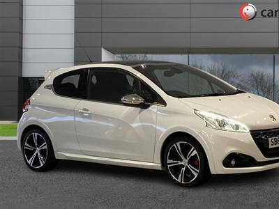 Used Peugeot 208 1.6 THP GTI PRESTIGE 3d 208 BHP Heated Seats, Panoramic Roof, Rear Park Sensors, 7-Inch Touchscreen, in