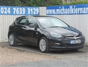 Used 2016 Vauxhall Astra 1.6 EXCITE 5d 113 BHP in Nuneaton
