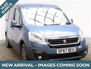 Used 2017 Peugeot Partner Tepee Drive From / Passenger Up Front 4 Seat Impulse Disabled Access Car in Waterlooville