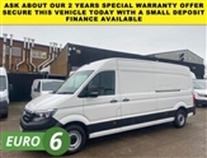 Used 2021 Volkswagen Crafter 2.0 TDI CR35 LWB TRENDLINE H/ROOF 140BHP. 53K MLS. SENSORS. AIRCON. FINANCE. PX. in Leicestershire