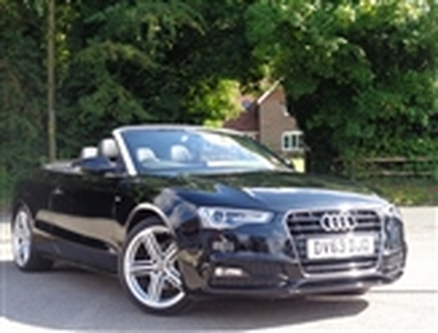 Used 2013 Audi Cabriolet 2.0 TDI S line Special Edition Multitronic Euro 5 (s/s) 2dr in Tadworth