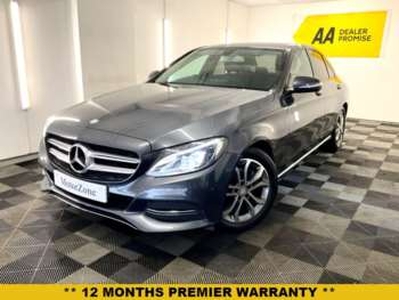 Mercedes-Benz, C-Class 2014 (64) 2.1 C220 BLUETEC SPORT 4d-FINISHED IN OBSIDIAN BLACK WITH BLACK LEATHER UPH 4-Door
