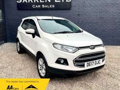 Ford, Ecosport 2017 (17) 1.0T EcoBoost Zetec 2WD Euro 6 (s/s) 5dr