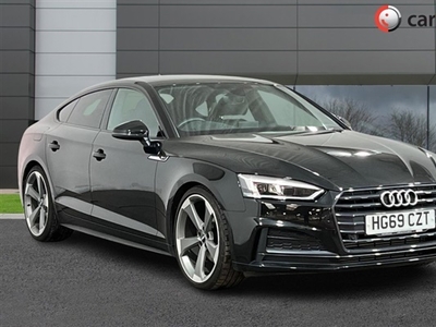 Used Audi A5 2.0 SPORTBACK TFSI BLACK EDITION MHEV 5d 148 BHP Powered Tailgate, Heated Seats, Android Auto/Apple in