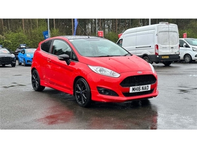 Used Ford Fiesta 1.0 EcoBoost 140 Zetec S Red 3dr in Crewe