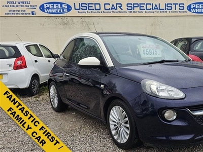 Used Vauxhall Adam 1.4 16v GLAM 3d 85 BHP * FIRST / FAMILY CAR in Morecambe