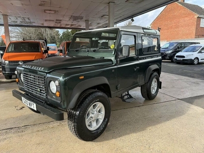 Land Rover 90 Defender 2.4 90 SWB 3d 121 BHP Station Wagon 6 Seats Boost Alloys